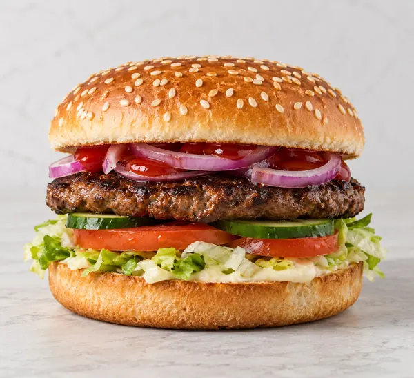 Classic Burger fra Mona Lisa Pizzaria