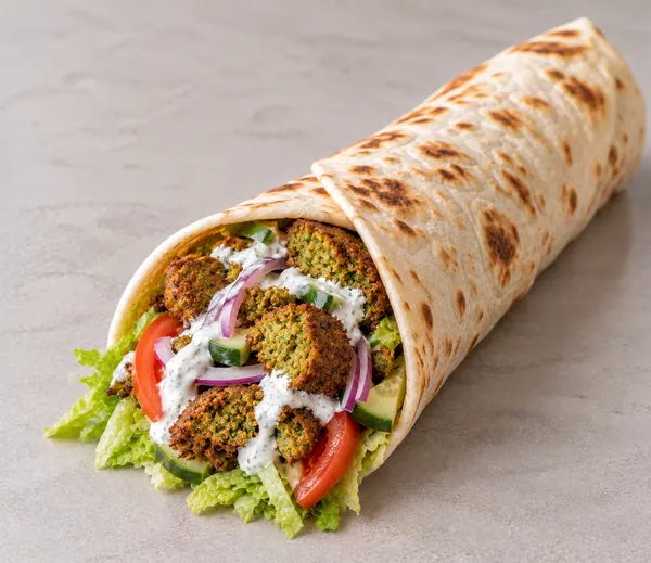 Dürüm Rulle - Falafel fra Mona Lisa Pizzaria